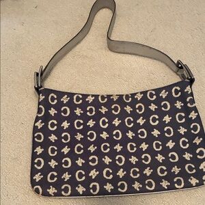 Celine C Macadam denim shoulder bag 🐝